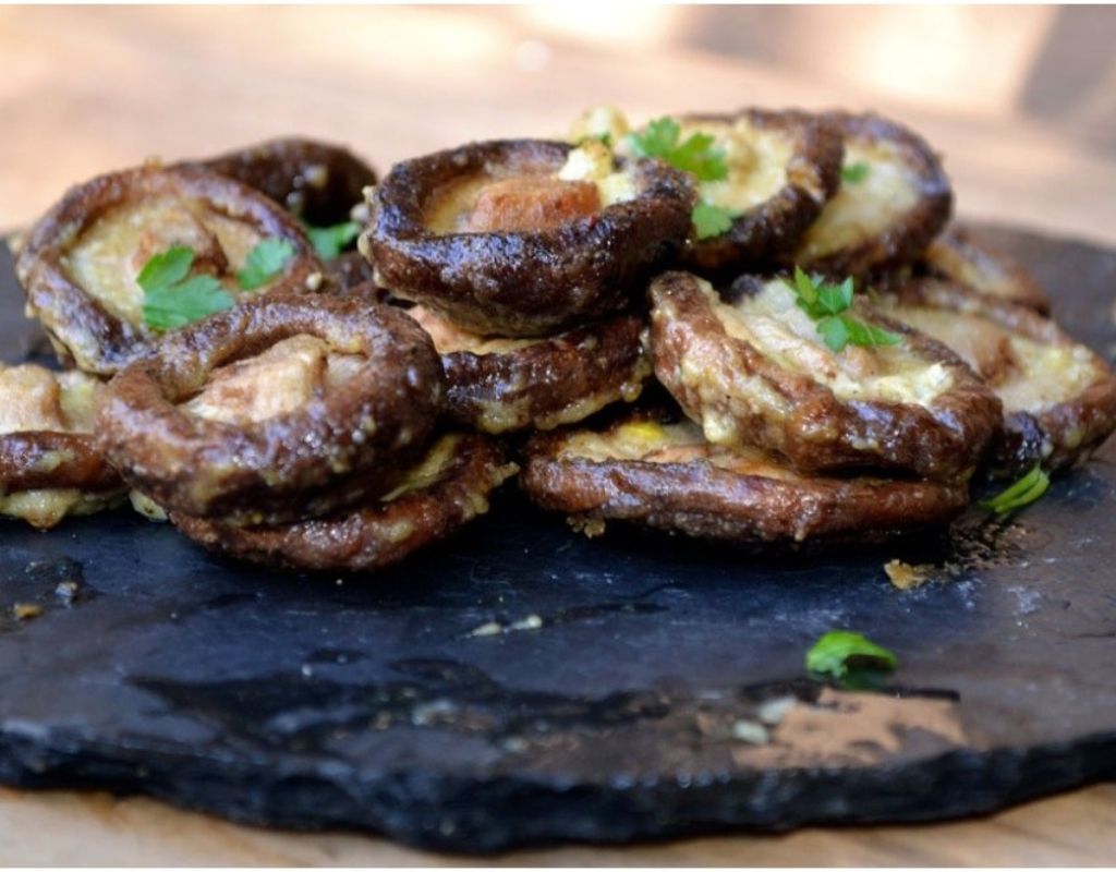 receta bbq setas