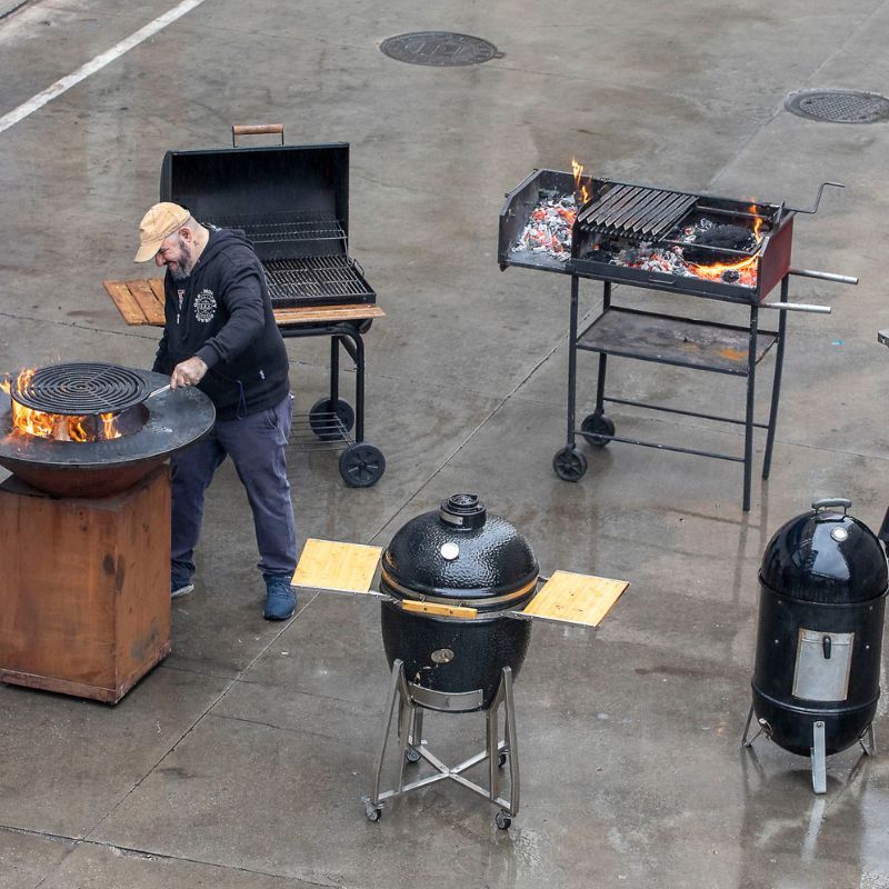 cómo usar una barbacoa