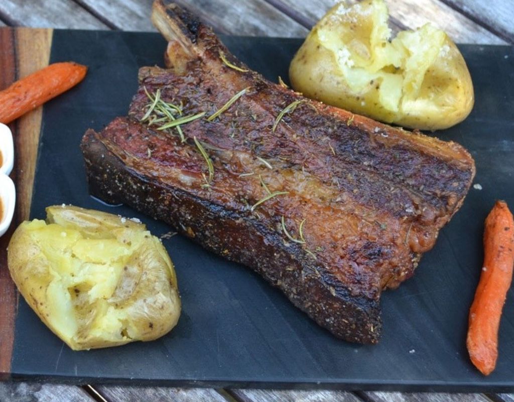 costillas buey estilo memphis